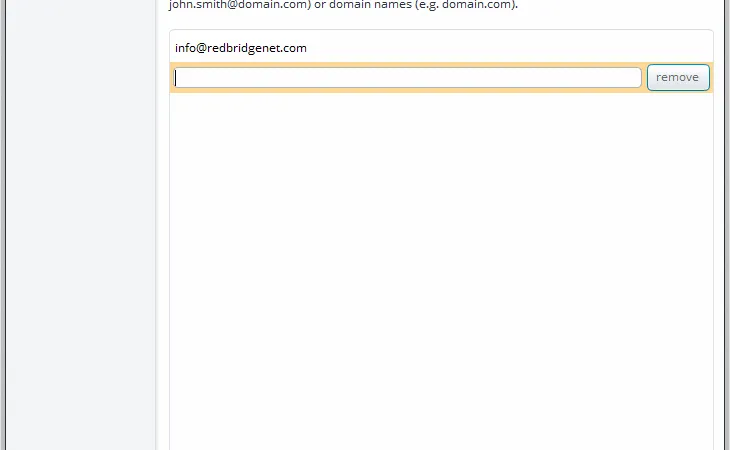 Avast Spam Settings Whitelist