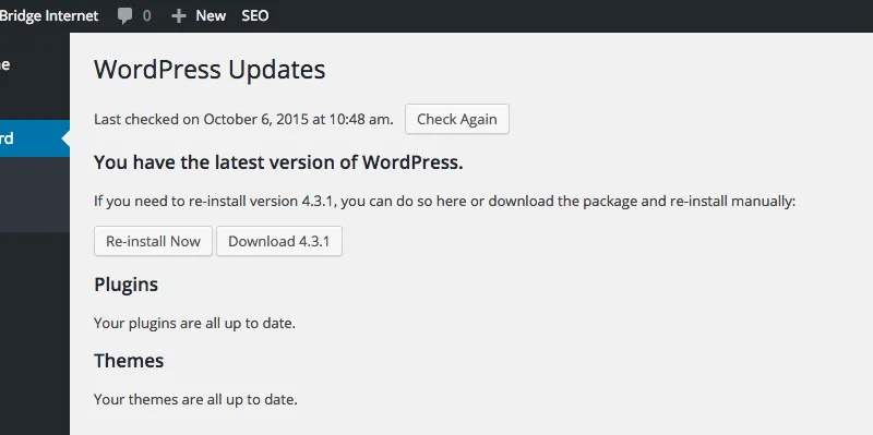 Disable individual theme update notification WordPress