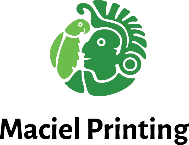 A. Maciel Printing color logo