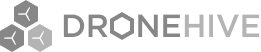 Drone Hive black and white logo