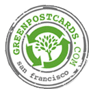 Green Postcards color logo