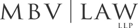 MBV Law black and white logo