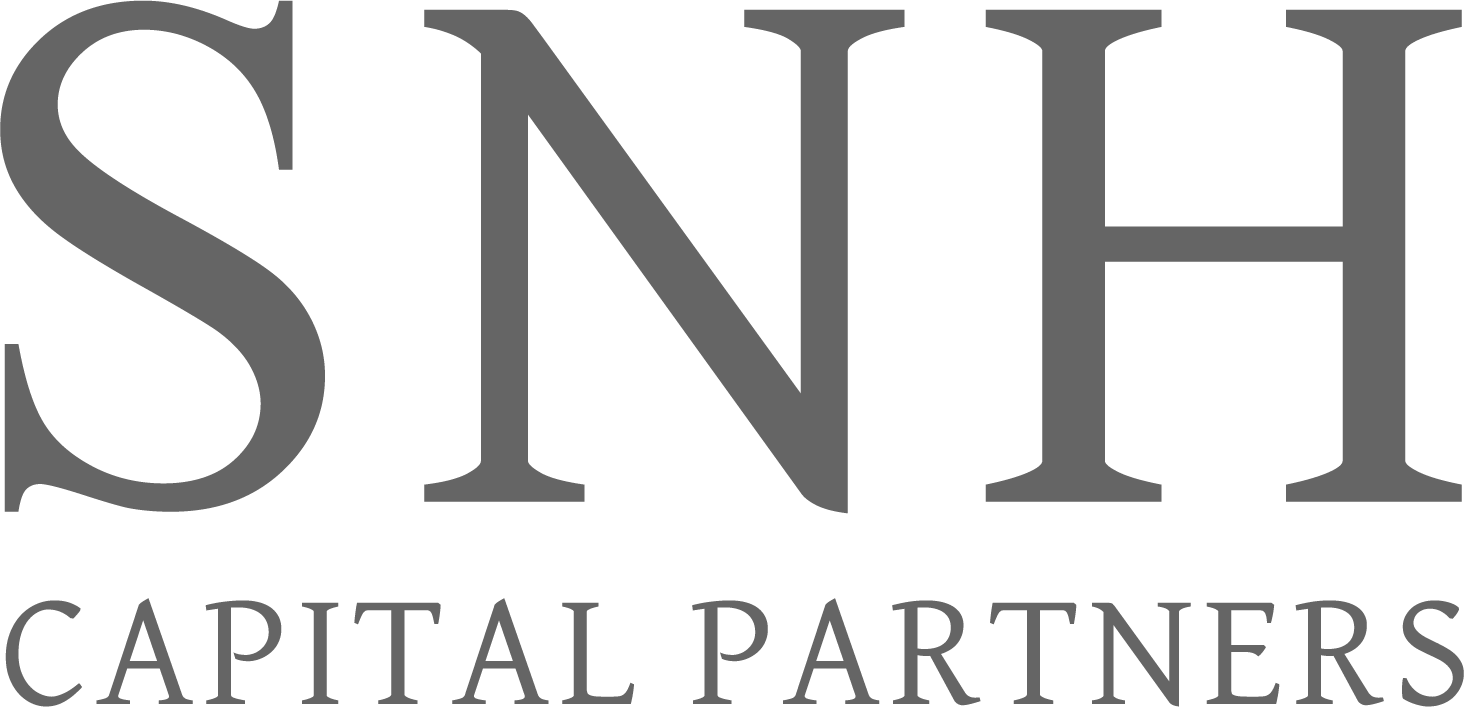 SNH Capital Partners black and white logo
